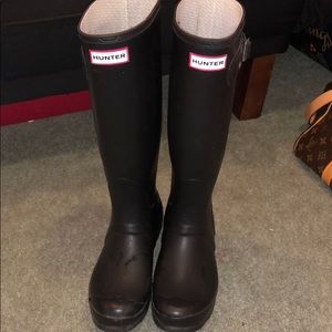 Hunter rain boots